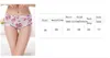 Kvinnors Briefs Underkläder Modal Blomma Utskrift Hög Midja Underkläder Kvinnor Tränar Solid Söt Briefs Pantie Andas Sömlös