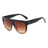Акция, новые модные квадратные солнцезащитные очки, женские ретро-брендовые дизайнерские солнцезащитные очки для женщин, солнцезащитные очки большого размера с плоским верхом UV4009781250