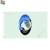 GoodFlag gratis verzending Atalanta Bergamasca Calcio vlaggen Banner 3x5 ft 90 * 150 cm Polyster Outdoor Vlag