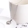 EVERFAST 10pc Lot Whole Family Love Pendant Stainless Steel Necklace O Chain Chokers Necklaces Sisters Friends Lucky Gift Jewelry 2806