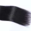 Indian Virgin Human Hair Straight Unprocessed Remy Hair Weaves Double Wefts 100gBundle 1bundlelot Can be Dyed Bleached9750904