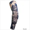 ユニセックス弾性ナイロン一時的な偽のタトゥースリーブ女性男性屋外スポーツ腕保護ストッキング3Dアートデザイン