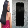 Naturalne proste włosy Remy Micro Loop Ring Extensions Hair Extensions 1g 200g Natural Color Micro Loop Human Hair Extensions