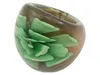 12 unids/lote de anillos de banda de cristal de murano de estilos de colores mixtos para regalo de joyería artesanal DIY RI2 *