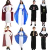 Ragazzi Ragazze Adulti Sacerdote Suor Jesus Clergyman Vergine Maria Costume cosplay Stage Performance Abbigliamento Halloween Party Supplies