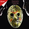 Freddy Vs Jason masque Halloween mémorial classiques Film Jason Voorhees Freddy Hockey résine masques Cosplay mascarade