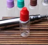 PET 병 15ml Clear Plastic Bottle Exply Dropper Bottle e Liquid Juice를위한 어린이 증거 캡