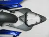 Carénages de moulage par injection pour Yamaha YZF R6 08 09 10 11 12-15 kit de carénage bleu noir YZFR6 2008-2015 YT01