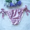 5pcslot Mulberry Silk Women039s Silk Panties Feme Laçage Pure Triangle de soie PAULLE COULEUR COULEUR SANCILLE 8003782