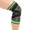 Kniebandage, verstellbare Kompression, Sport-Beinschutz mit Riemen für Basketball, Tennis, Wandern, Radfahren, Laufen, Training