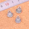 102pcs Antigo Silver Plated Charms Pingants for European Bracelet Jewelry Making Diy Made 21*11mm