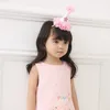 جديد لطيف حديثي الولادة Mini Chiffon Girls Infant Petals Crown Hat Caps Flowers Flowers for Baby Girls Birthday Birthday Hair Accesso1851838