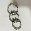 BDSM106-2 Male Chastity Belt Adult Cock Cage Stainless Steel arc-shaped Cock Ring BDSM Sex Toys For Men Chastity Devices Accessories Ring