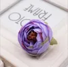 Simulering Konstgjord Falsk Retro Camellia Bract Rose Flower Heads / Wedding Decoration DIY Presentförpackning Collage G688