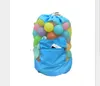 3 pièces sacs de rangement sacs en maille sable loin Collection jouet sac de rangement pour coquille de mer enfants enfants fourre-tout organisateur 3 couleurs