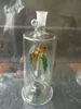 A-22 Altura Bongglass Klein Recycler Oil Rigs Tubería de agua Cabezal de ducha Perc Bong Glass Pipes Hookahs--Treinta y siete