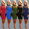 Gratis Ship Fashion Runway Dresses Hollow Flower Dress Band Fit Women NLX001