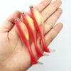Free Shipping Three Colors 8cm/5g Artifical Lure Soft Floating Lure 3D Eyes Sea Fishing Lure