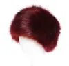 7 colors Women's Winter Faux Fur Cossak Russian Style Hat Warmer Ear Warmer Ladies Cap Beanie267O