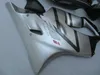 CBR600F4I 2004-2007 OT15 set Honda CBR600 f4I 04 05 06 07 gümüş siyah grenaj için ücretsiz özelleştir kaporta kiti