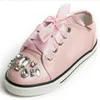 primavera outono branco sneaker menino moda plana crianças pu tênis de couro para meninas princesa sapatos strass