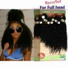 نسج الإنسان 8Bundles Jerry Curl for Black Women 8pcs موجة فضفاضة برازيلية تمديد الشعر المجعد Hairly 8470403