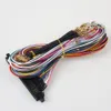 Arcade Jamma 56 PIN-interfacekast Draad Bedrading Harness Loom Multicade PCB-kabel met 5,6 knop voor Arcade Machine Video Game Consoles