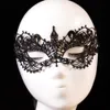 Nya Sexiga Lace Party Masks Kvinnor Ladies Girls Halloween Xmas Cosplay Kostym Masquerade Dancing Valentine Half Face Mask WX-M02