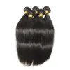 Nerz Brasilianische Gerade Menschliches Reines Haar Spinnt 100gpc 3 teile/los Doppel Tressen Natürliche Schwarze Farbe Menschliches Remy Haar Extensions 4463150