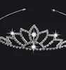 Girls Crowns With Rhinestones Wedding Jewelry Bridal Headpieces Birthday Party Performance Pageant Crystal Tiaras Wedding Accessories #BW-T032