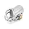 Male Chastity Device The Tube only for PA600 & PA800 stainless steel Male Device Cock Cage with Stealth lock chastity cage Sex Toy