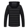 Vestes pour hommes en gros - Coréen Hiver Hommes Chaud Plus La Taille M-4XL Bonne Qualité Coton-Rembourré Survêtement Homme Mode Parkas Marque Manteaux1