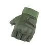 Paintball Airsoft Shooting Hunting Tactical Half Finger Gloves Outdoor Sports Motocycle Cycling Gloves NO08-056