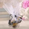 Romatic Swan Wedding Party Gift Candy Boxes Eleganckie Favor Rocznicowe Uroczystości Słodkie Czekoladowe Okładki Box Decoration Gold Silver