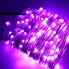 20M 66ft 200 LED Fee Sternenlichterkette Kupferdraht LED-Lichterkette Weihnachtsbeleuchtung für Urlaub Hochzeit Party Dekoration