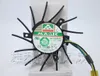 Magic MGT7012YB-W15 12V 0.28A 65mm 32mm diameter pitch 4 line card fan fan