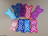 50pcs/lot Fish Mermaid Neoprene Holders Ice Sleeves Freezer Holders 16x8.5cm For Kids Summer Kitchen Tools