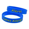 1pc Latex Allergy Silicone Rubber Armband för barn Perfekt att använda i skolan eller utomhusaktiviteter