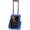 Pet Taşıyıcı Köpek Kedi Rolling Geri Paketi Seyahat Havayolu Tekerlek Bagaj Çantası