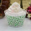 Bruiloft Gunsten Butterfly Vine Filigraan Laser Cut Kant Cup Cake Wrapper Cupcake Wrappers voor Bruiloft Verjaardag Party Decoratie 12pc Per Lot