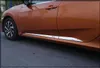 Högkvalitativt rostfritt stål 4st Car Side Door Decoration Trim Strip, Protecion Strip, Dörrgjutning, För Honda Civic 2016
