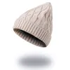 Koreanska versionen grid hatt för män och kvinnor dubbel ull hatt baseball keps höst och vinter varm mössa hatt