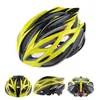 Super Light 220g 21 Holes Road Bike Cycling Helmets Piezas de bicicleta para hombres Amarillo / Verde / Azul / Naranja / Rojo / Plateado / Amarillo Livestrong Bike Helmet