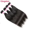 Groothandel Glary Mink Braziliaanse Steil Haar Weeft Peruaanse Maleisische Indiase Cambodjaanse Menselijk Haar Bundels Remy Hair Extensions Dubbele Inslagen