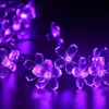 50 LED's 7m Peach Ledertek bloem Solar Lamp Power Led String Fairy Lights Solar Garlands Garden Christmas Decor voor Outdoor