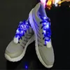 LED Blinkande upplyst Shoelaces Nylon Hip Hop Shoelaces Lighting Flash Light Up Sport Skating Led Shoe Laces Shoelaces Arm / Ben Bands