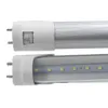 Stock USA + luci a tubo LED T8 4ft 22W SMD2835 AC85-265V copertura trasparente/lattiginosa bianco freddo 6000K 2 anni di garanzia