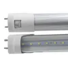 US Stock + T8 LED Tube Lights 4ft 22W SMD2835 AC85-265V Clear/Milky Cover Cool White 6000K 2 Years Warranty