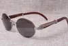 2019 novos diamante redondo Sunglasses 7.550.178 Madeira óculos de sol masculinos Tamanho: 55-22-135mm