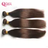 # 4 kleur ombre braziliaanse steil haar bundels Ombre Menselijk Hair Extensions Weave Braziliaanse Virgin Menselijk Haar 3 Bundels Gratis Verzending